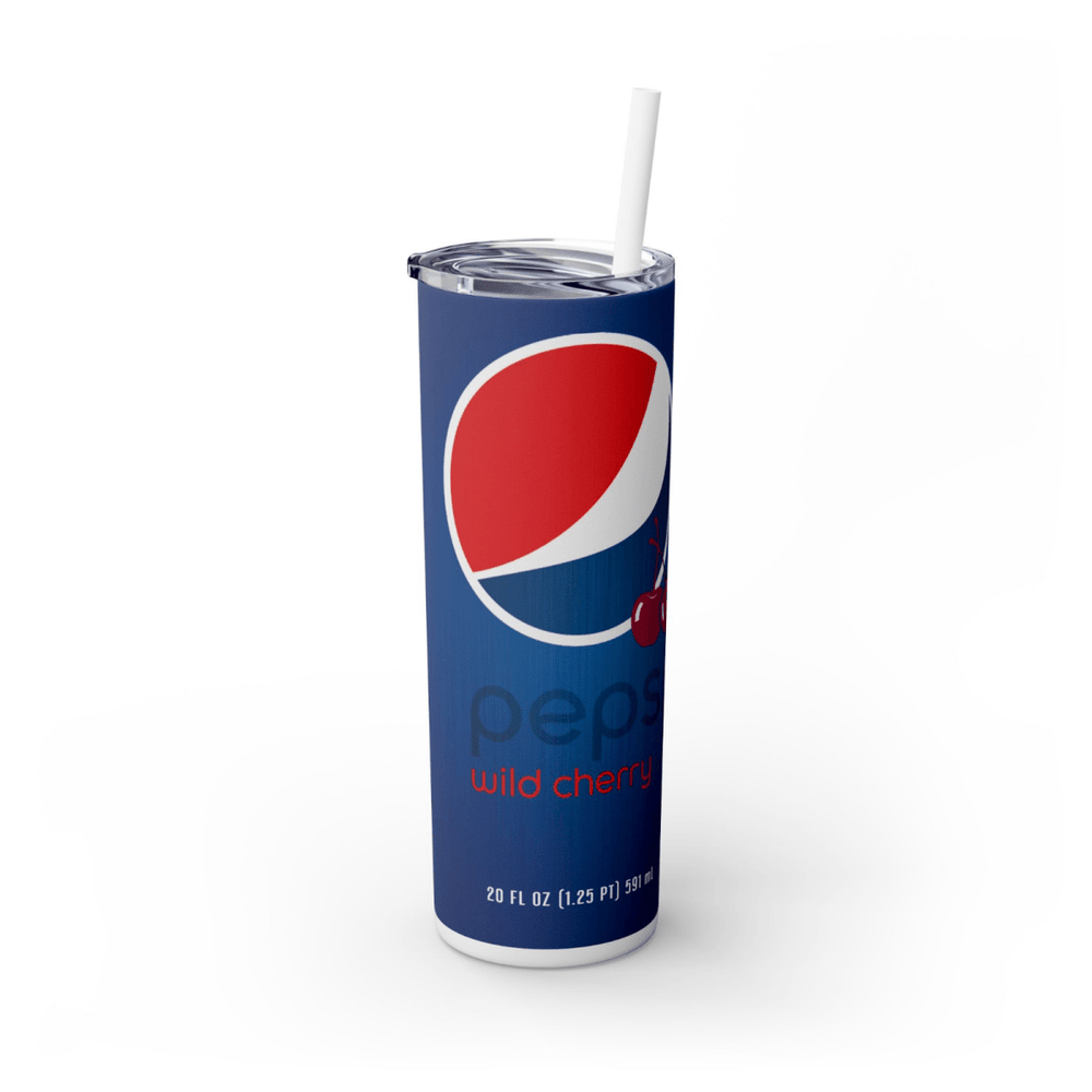 Cola Dr Pepper Fanta Sprite Fizzy Drinks 20oz Skinny Travel Tumbler With Lid - East Coast Gifts