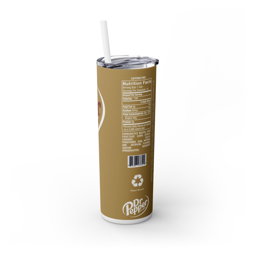 Cola Dr Pepper Fanta Sprite Fizzy Drinks 20oz Skinny Travel Tumbler With Lid - East Coast Gifts