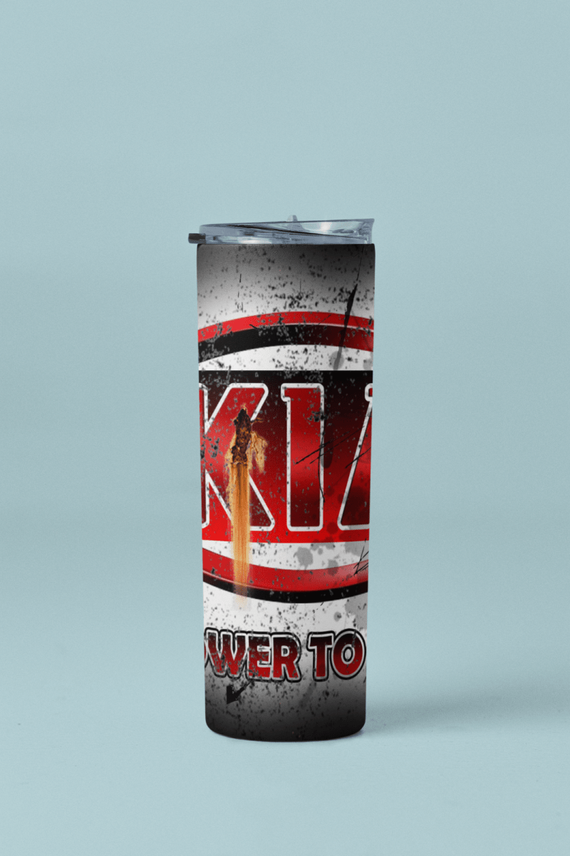 Custom KIA 20oz Tumbler Travel Coffee Mug straw Truck Car Enthusiasts - East Coast Gifts