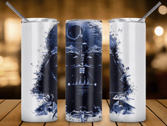 Darth Vader Star Wars 20oz Coffee Travel Tumbler Insulated Cup Lid & Straw - East Coast Gifts