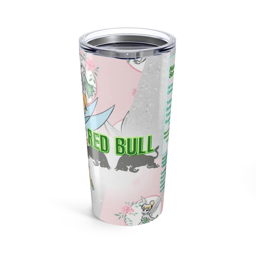 Disney - Inspired Tinkerbell Cup – Fairy Glitter Tumbler – Fast UK Dispatch - East Coast Gifts