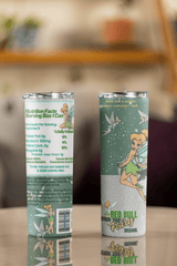 Disney - Inspired Tinkerbell Cup – Fairy Glitter Tumbler – Fast UK Dispatch - East Coast Gifts
