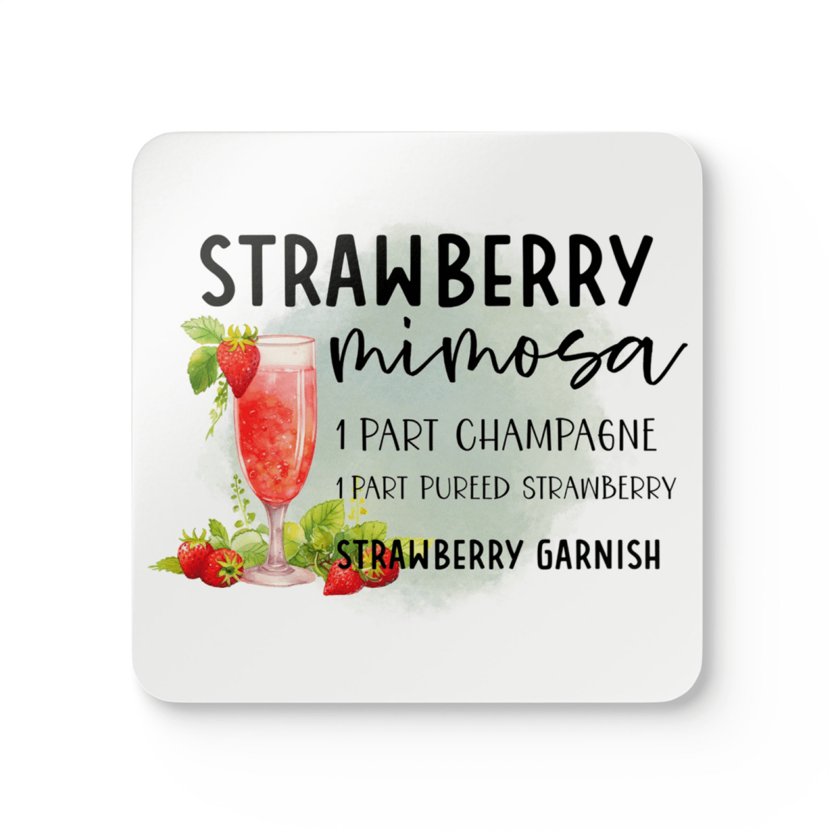 Drink Coaster Bar Kitchen cocktail recipe single or complete set of 16 - East Coast Gifts