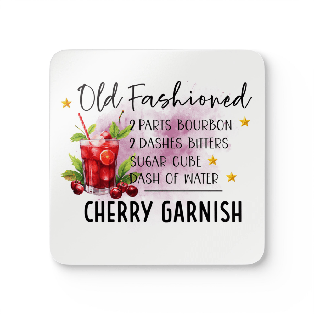 Drink Coaster Bar Kitchen cocktail recipe single or complete set of 16 - East Coast Gifts
