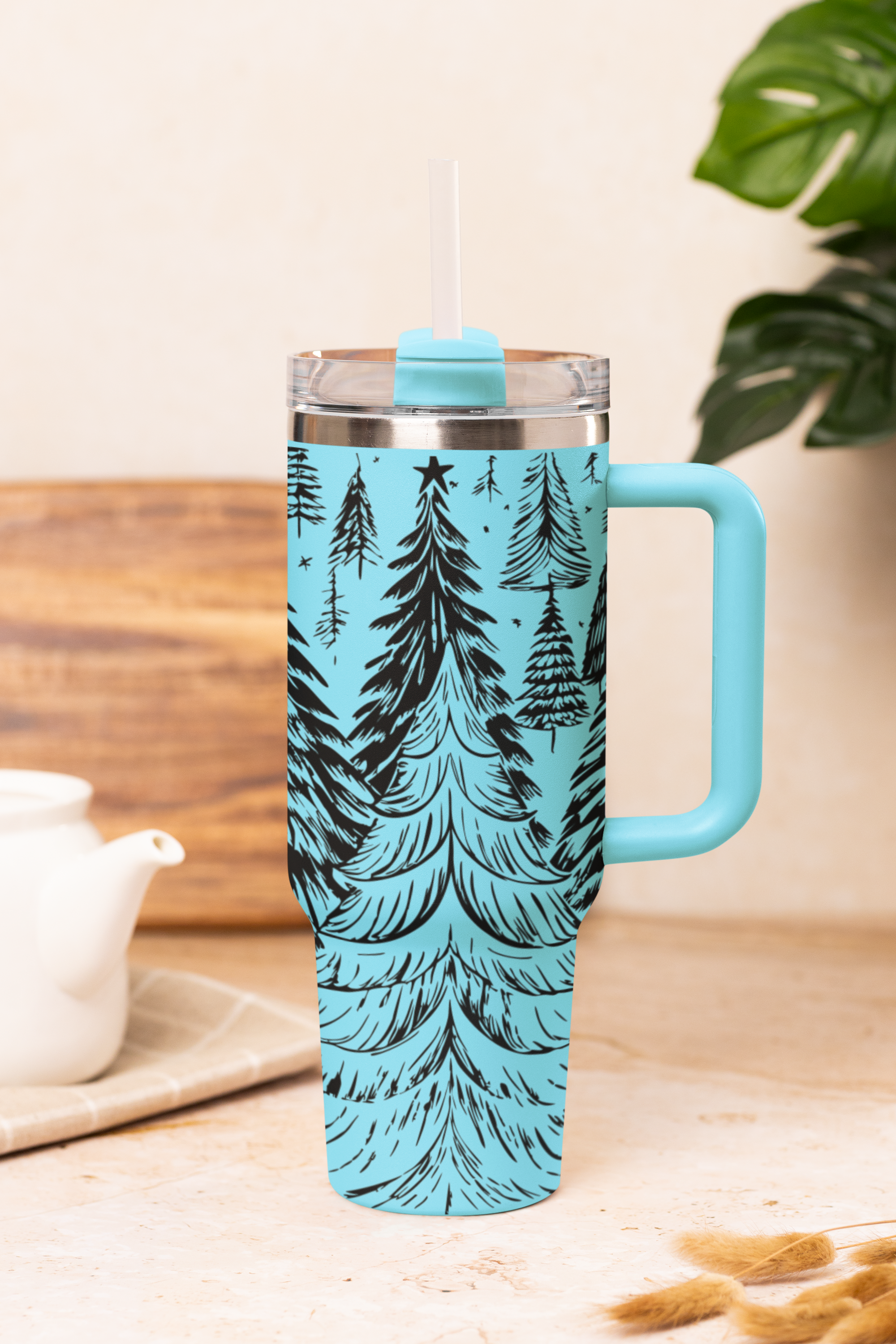 Christmas Tree Forest 40oz Tumbler