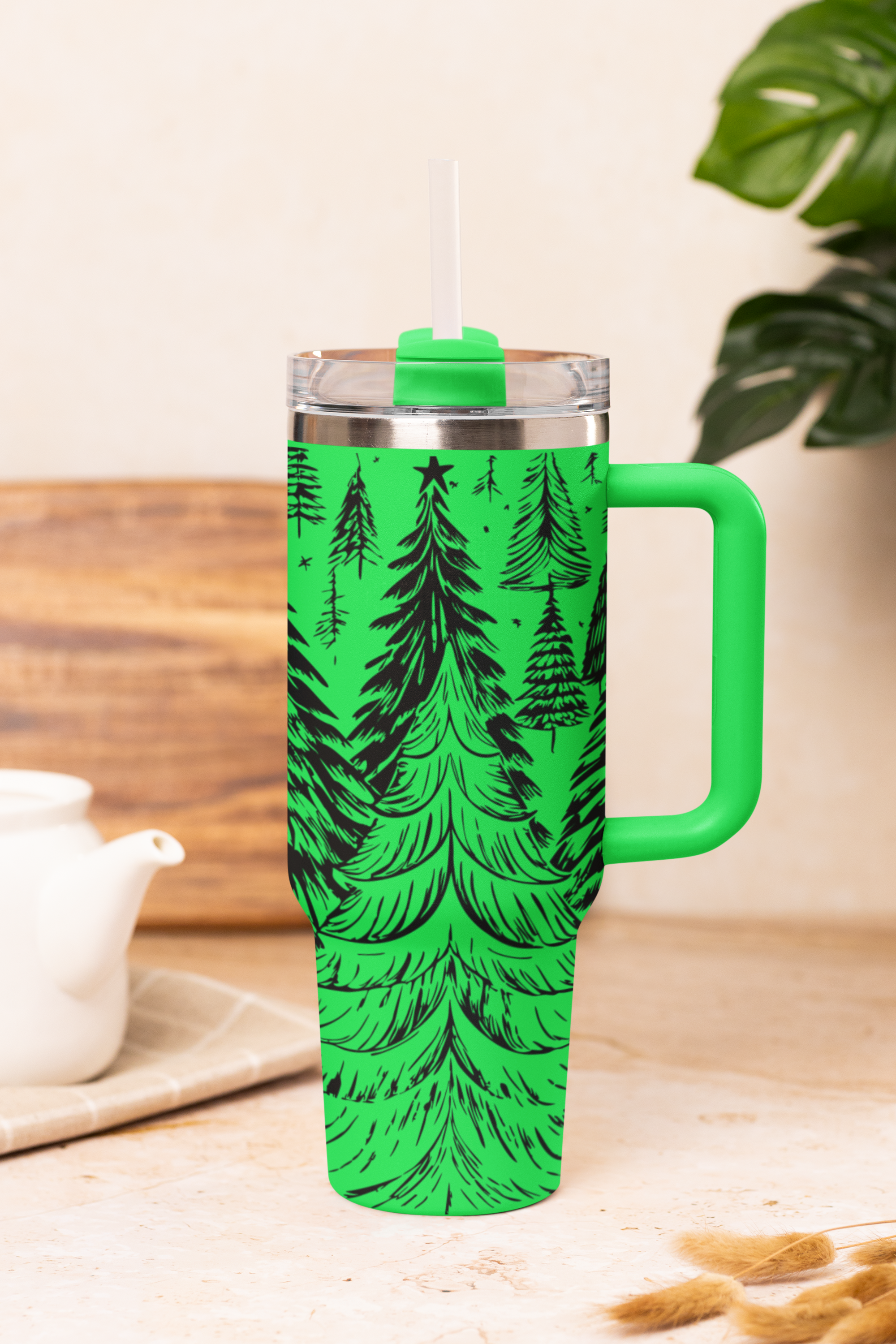 Christmas Tree Forest 40oz Tumbler