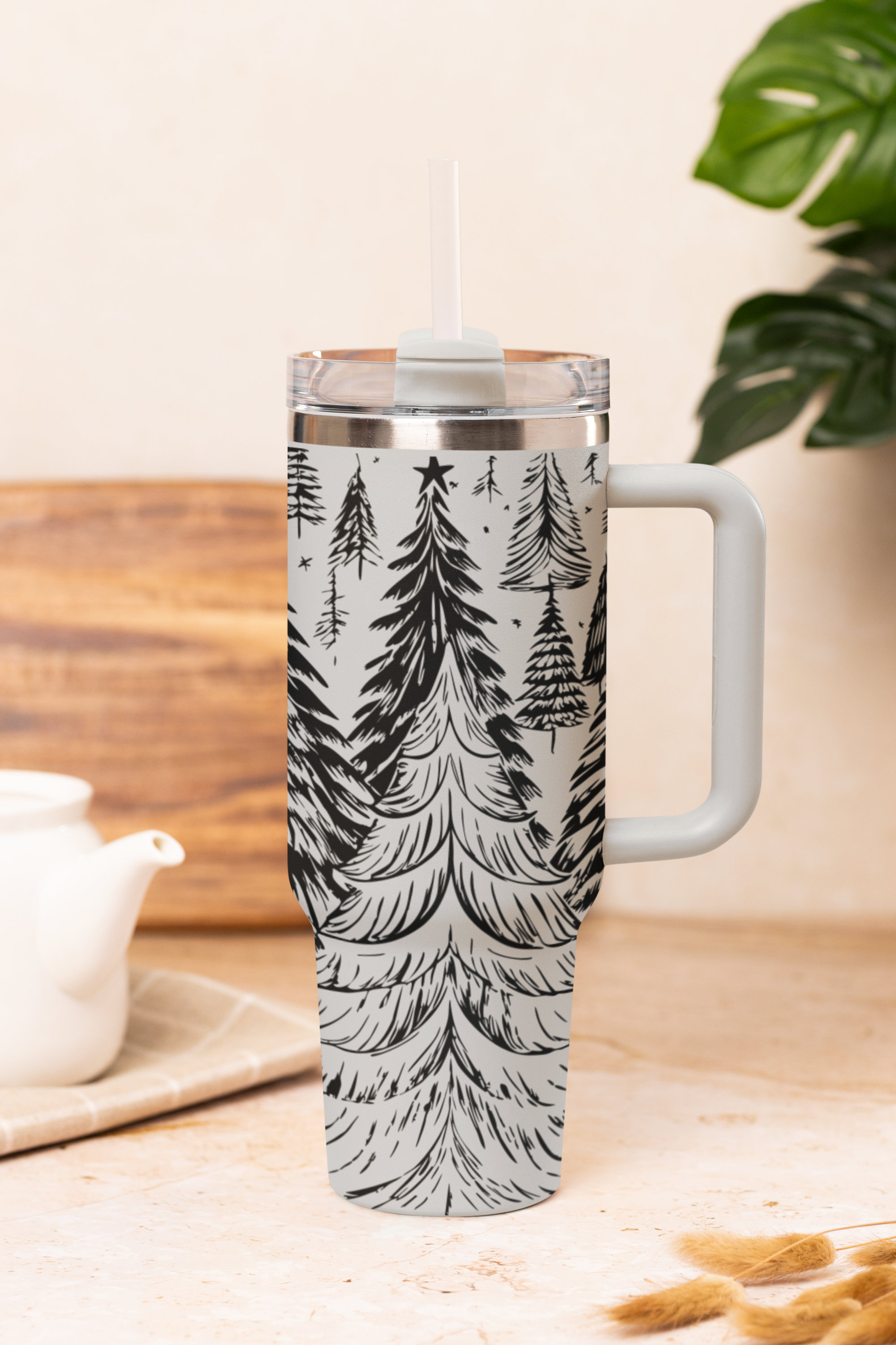 Christmas Tree Forest 40oz Tumbler