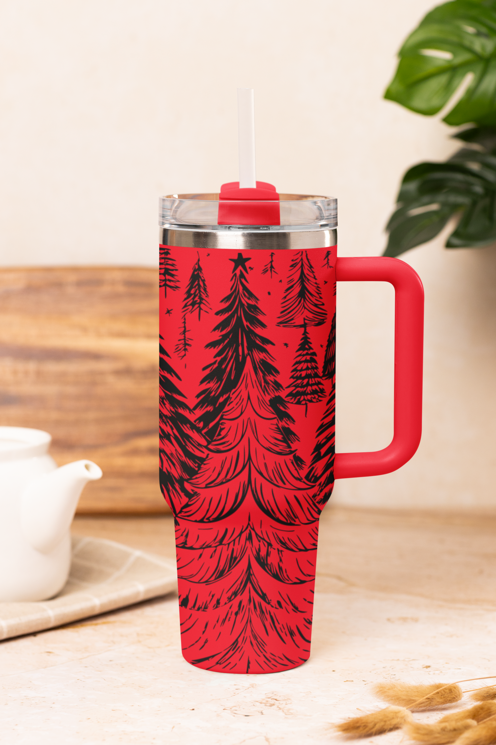 Christmas Tree Forest 40oz Tumbler