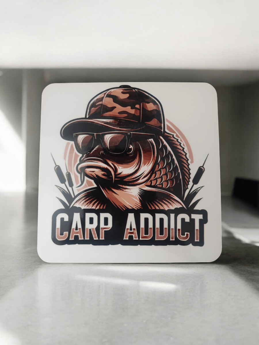Fishing Addict Funny Fishing - drink coaster gift Bait Net Lure Gift for Him - East Coast Gifts