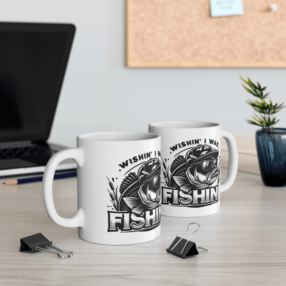 Fishing Theme Novelty Funny Hobby Mug Birthday Valentine Gift idea - East Coast Gifts