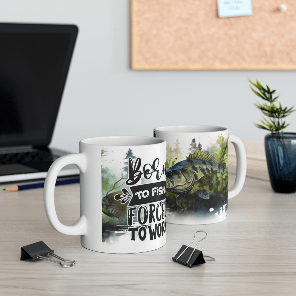 Fishing Theme Novelty Funny Hobby Mug Birthday Valentine Gift idea - East Coast Gifts