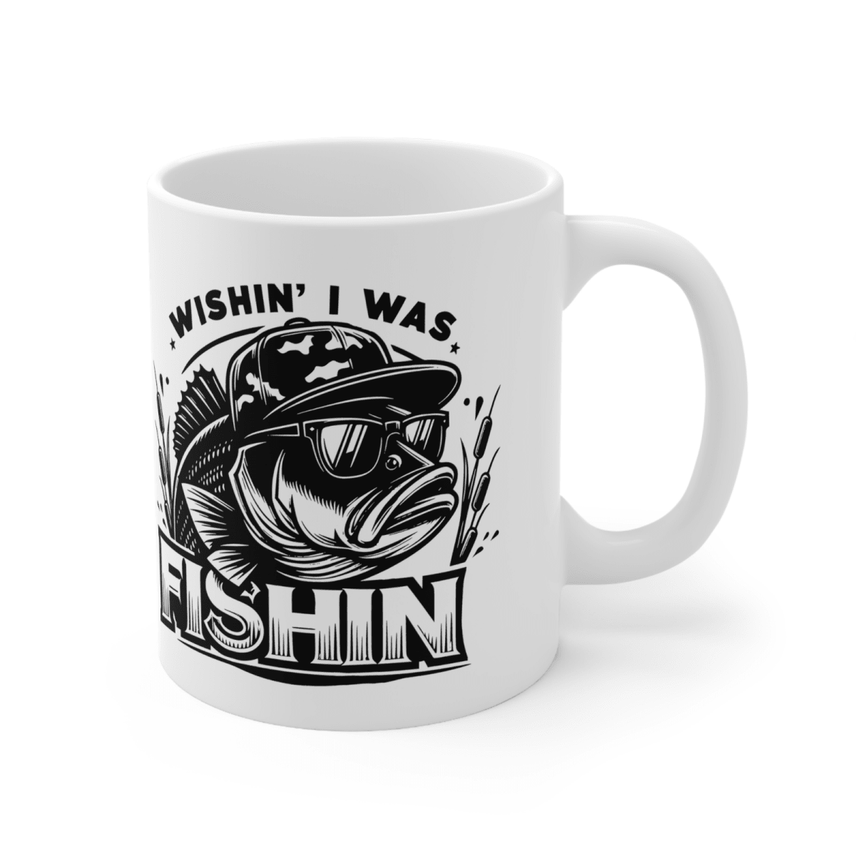 Fishing Theme Novelty Funny Hobby Mug Birthday Valentine Gift idea - East Coast Gifts