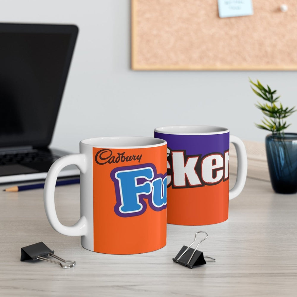 Fudge Meets DoubleDecker Coffee Mug - East Coast Gifts