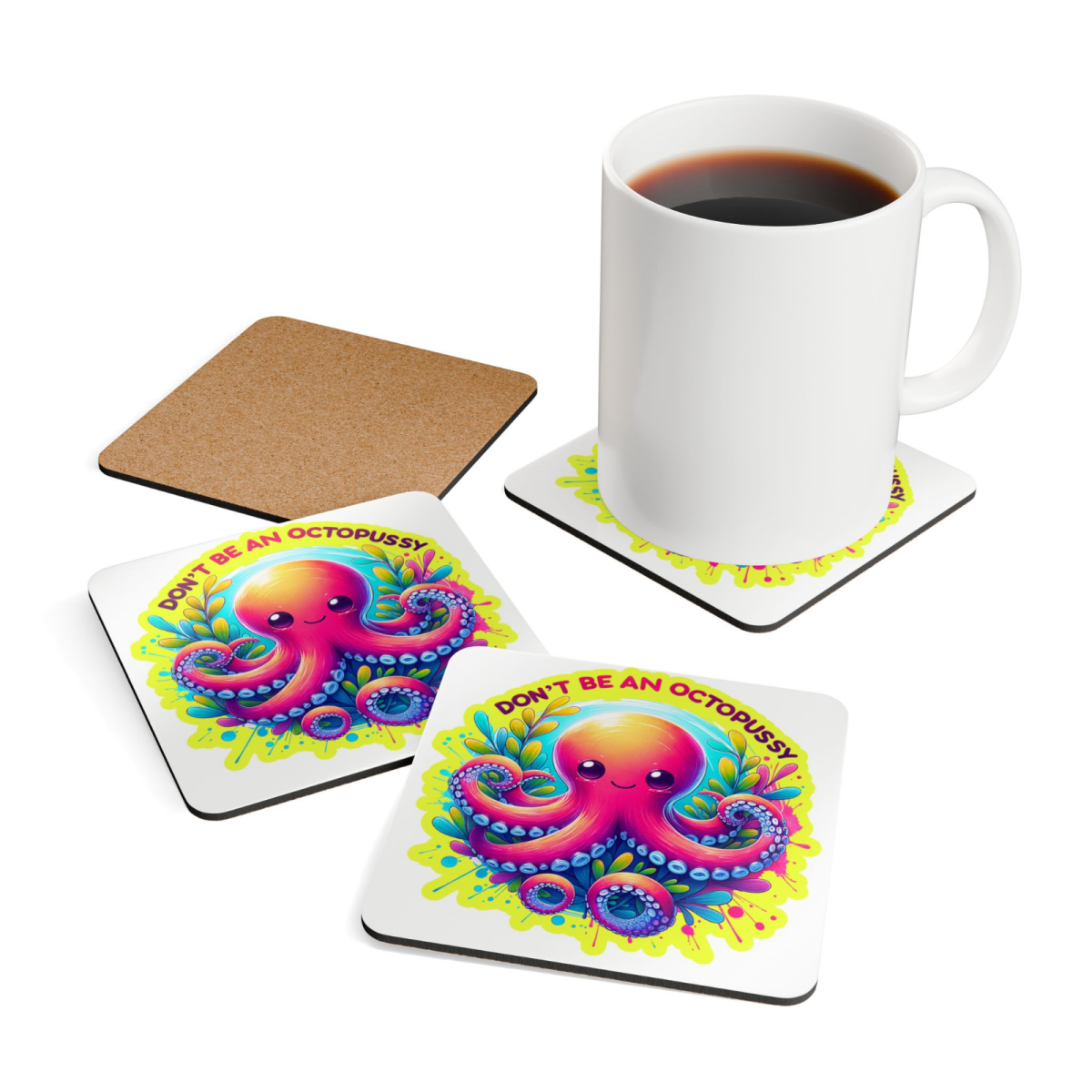 Funny Offensive Novelty Drink Coaster – Humorous Rude Comedy Gift Idea - East Coast Gifts
