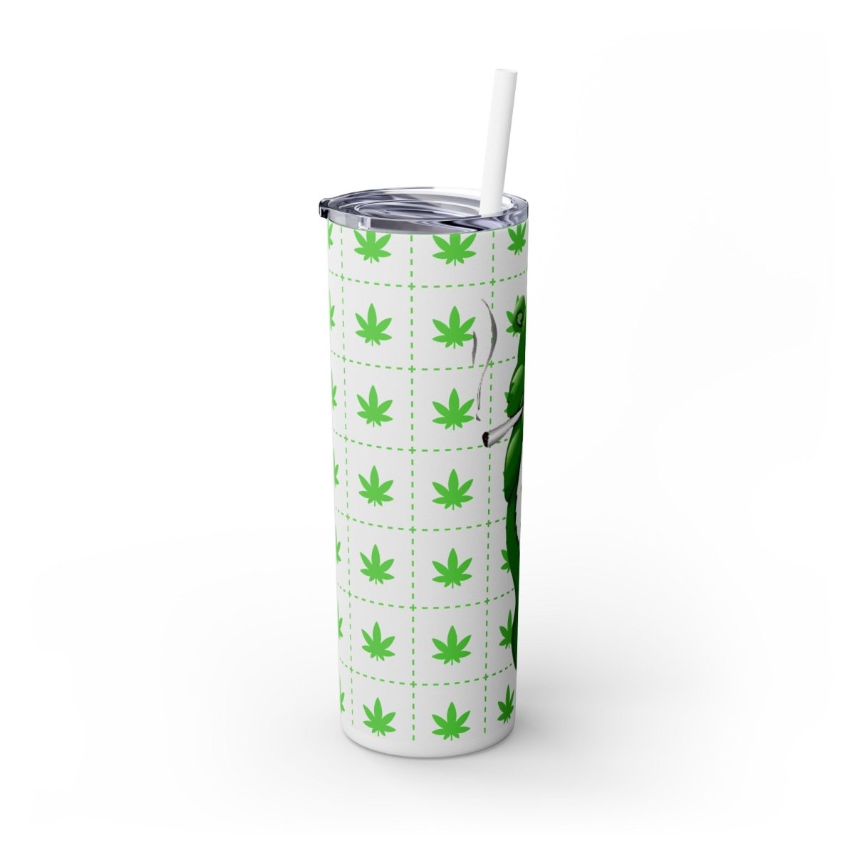 Funny Stoner Bear Tumbler for 420 Enthusiasts - East Coast Gifts