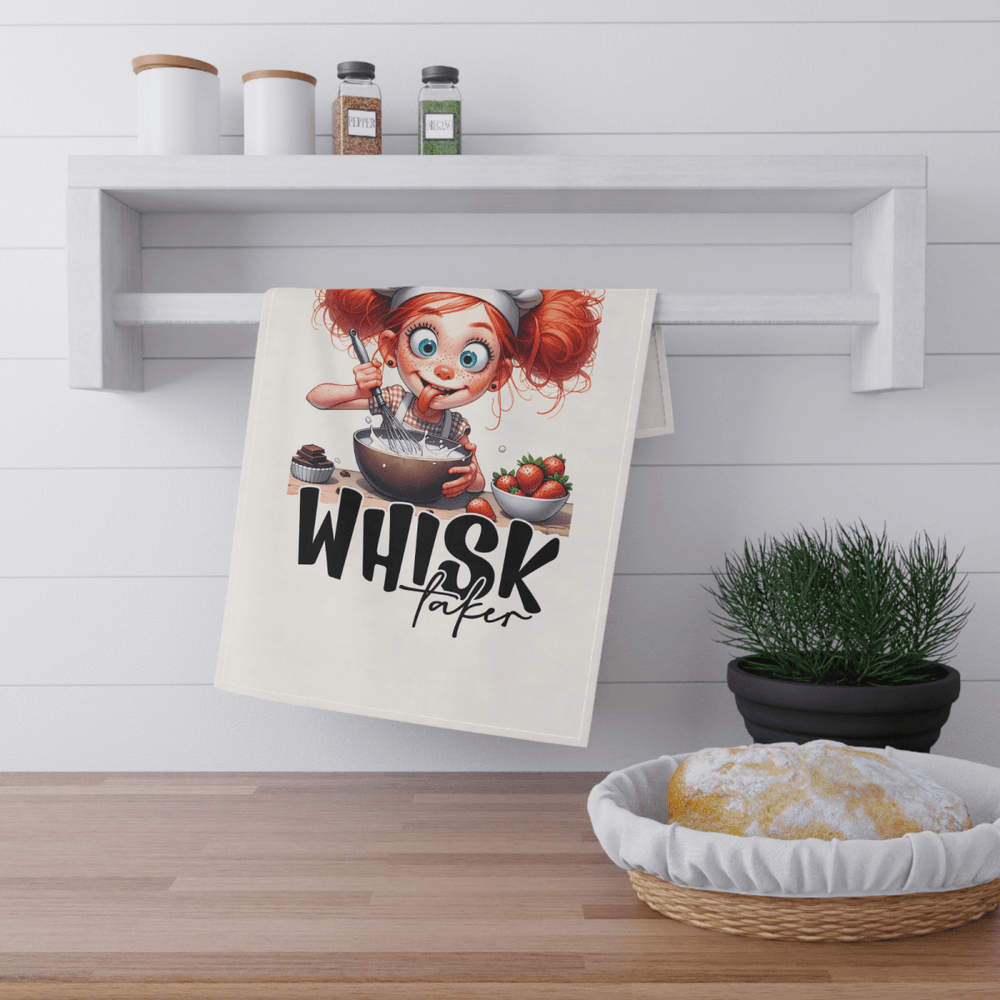 Funny Tea Towel – I'm a Real Whisk Taker – Chef Girl Dish Towel - East Coast Gifts