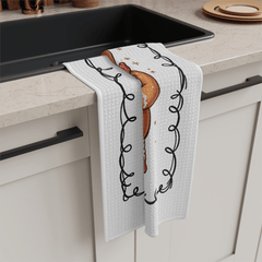 Gingerbread Cocoa Christmas Towel – Cute Holiday Kitchen Decor - East Coast Gifts