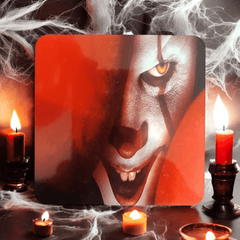 Halloween Clown Pennywise set of 4 Coasters Horror movie - East Coast Gifts