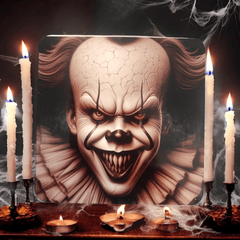 Halloween Clown Pennywise set of 4 Coasters Horror movie - East Coast Gifts
