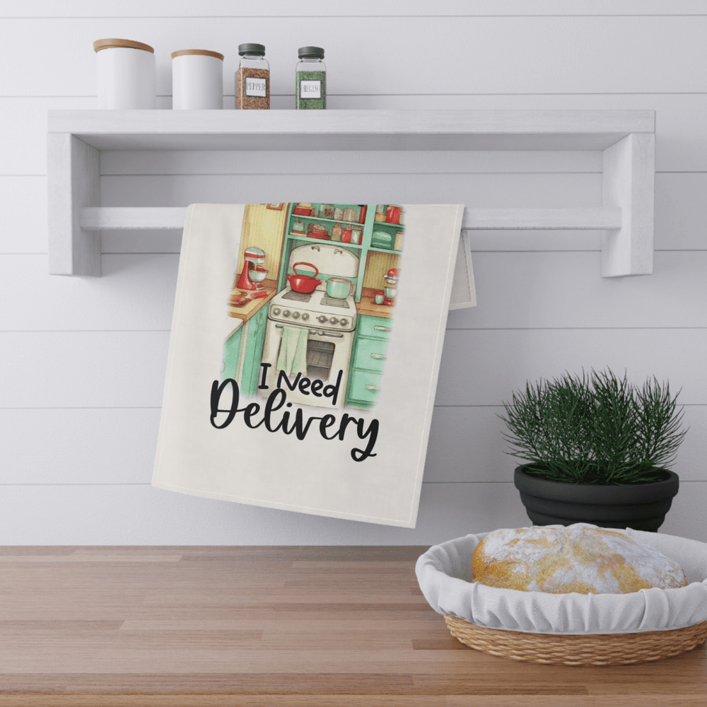 I Don’t Need a Recipe Tea Towel – Funny Kitchen Decor Gift for Takeaway Lovers - East Coast Gifts