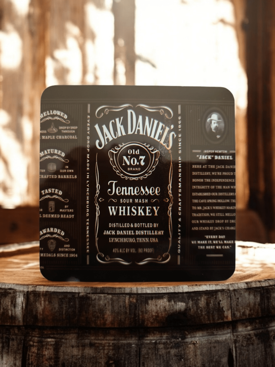 Jack Daniels Inspired Jack & Cola Drinks Beer Mats Coasters Pack - East Coast Gifts