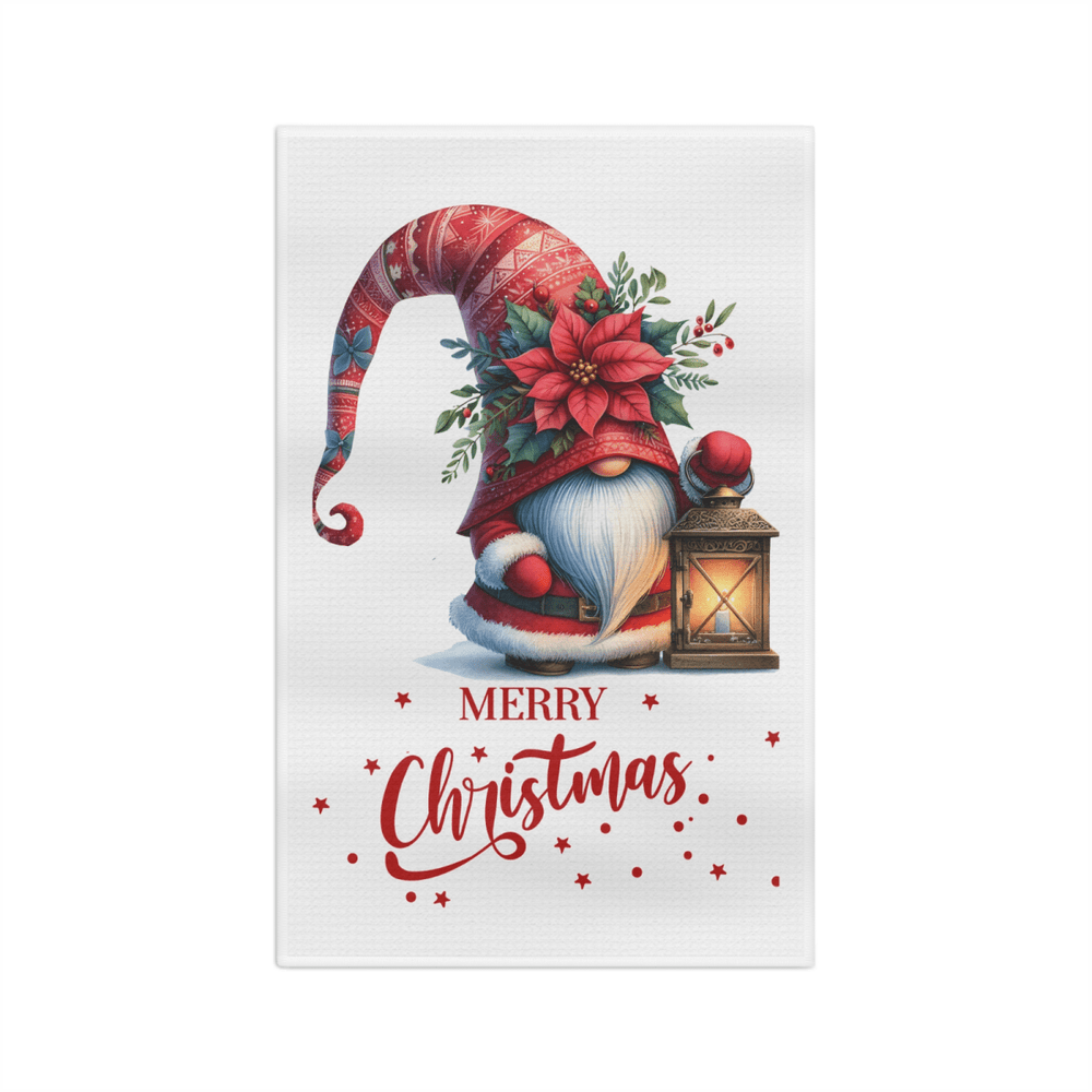 Merry Gnome Christmas Towel – Festive Holiday Kitchen Decor - East Coast Gifts
