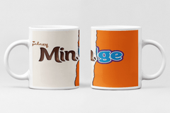 Minstrel meets Fudge Chocolate Wrapper Mug - East Coast Gifts