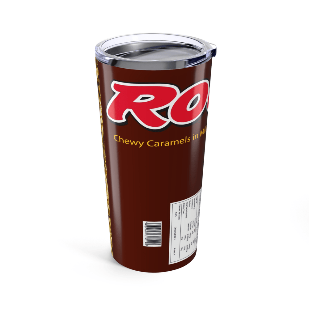 Nestle Rolo Inspired 20 oz, Stainless Steel Tumbler, Hot or Cold - East Coast Gifts