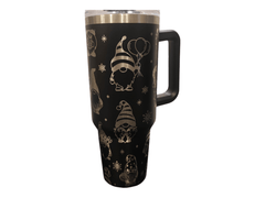 Personalised 40oz Christmas Gonk Tumbler – Stanley - Style Engraved Reusable Mug - East Coast Gifts