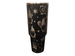 Personalised 40oz Christmas Gonk Tumbler – Stanley - Style Engraved Reusable Mug - East Coast Gifts