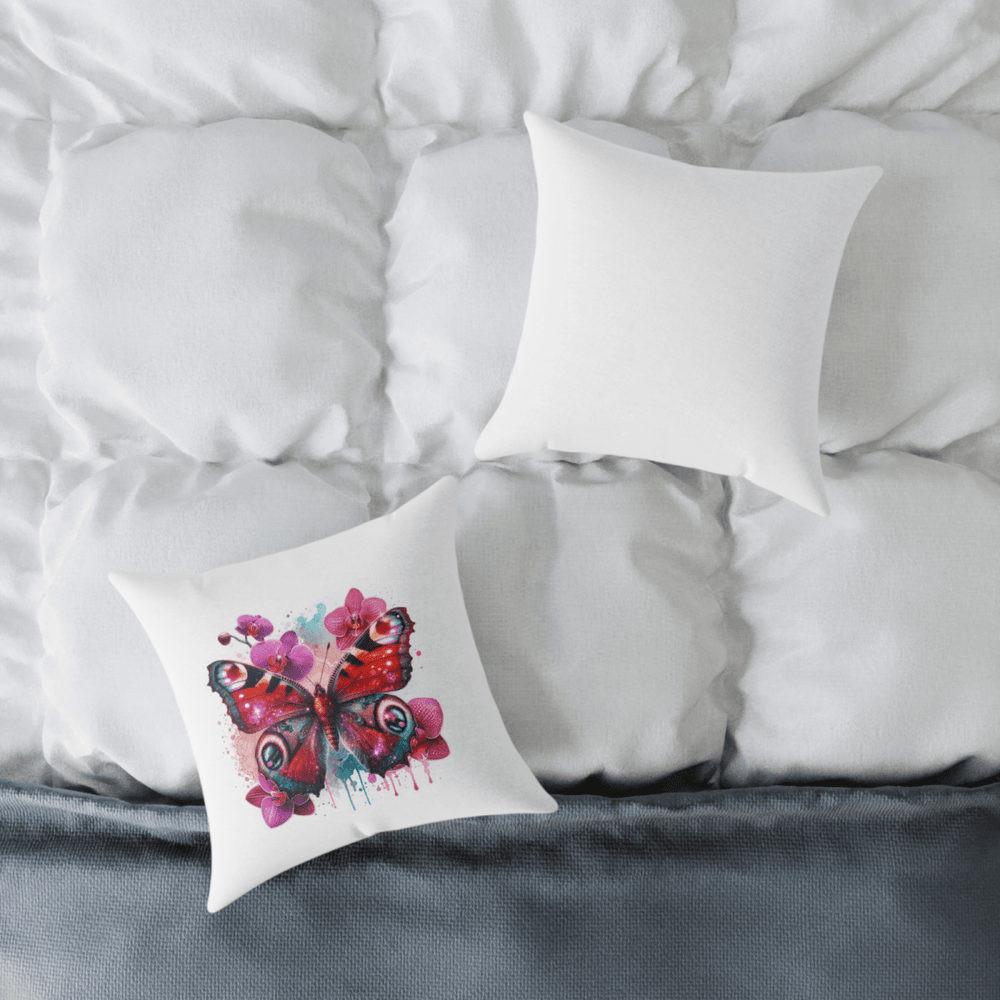 Personalised Any Name Butterfly Design Cushion Printed Birthday Gift - East Coast Gifts