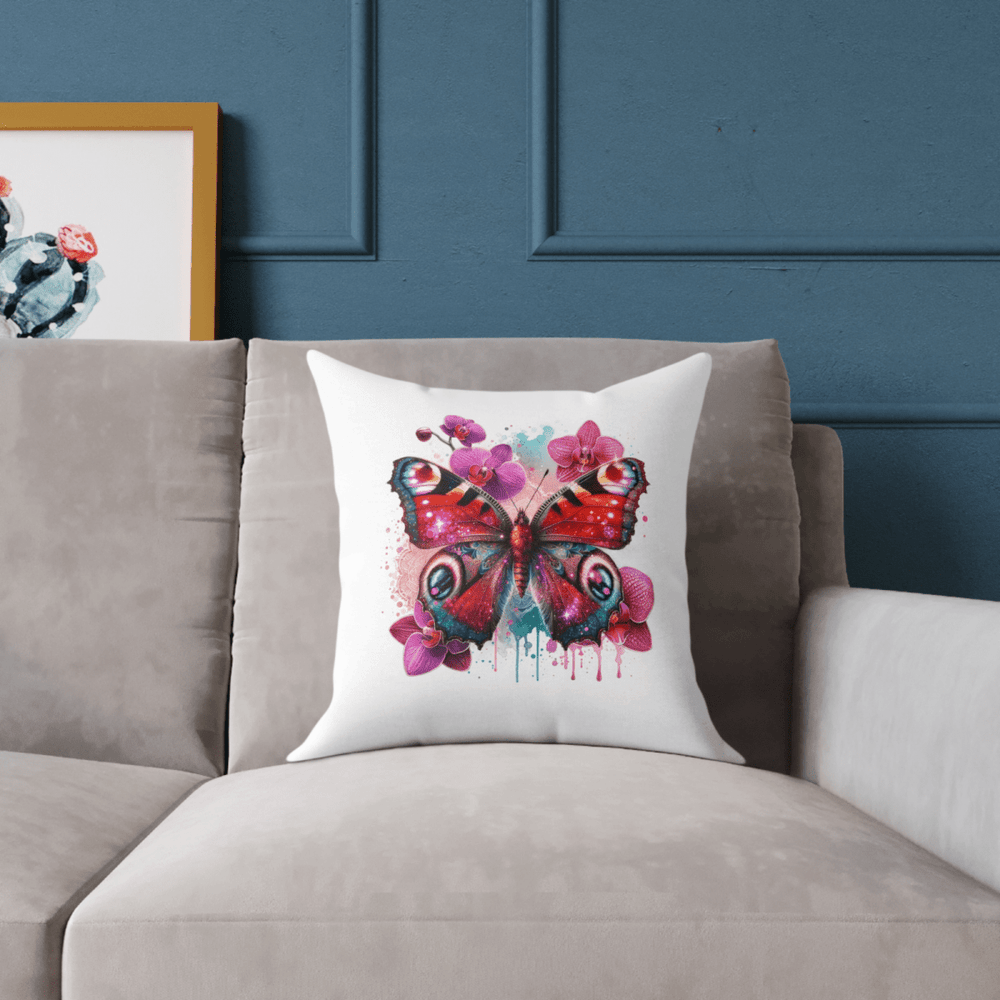 Personalised Any Name Butterfly Design Cushion Printed Birthday Gift - East Coast Gifts