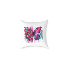 Personalised Any Name Butterfly Design Cushion Printed Birthday Gift - East Coast Gifts