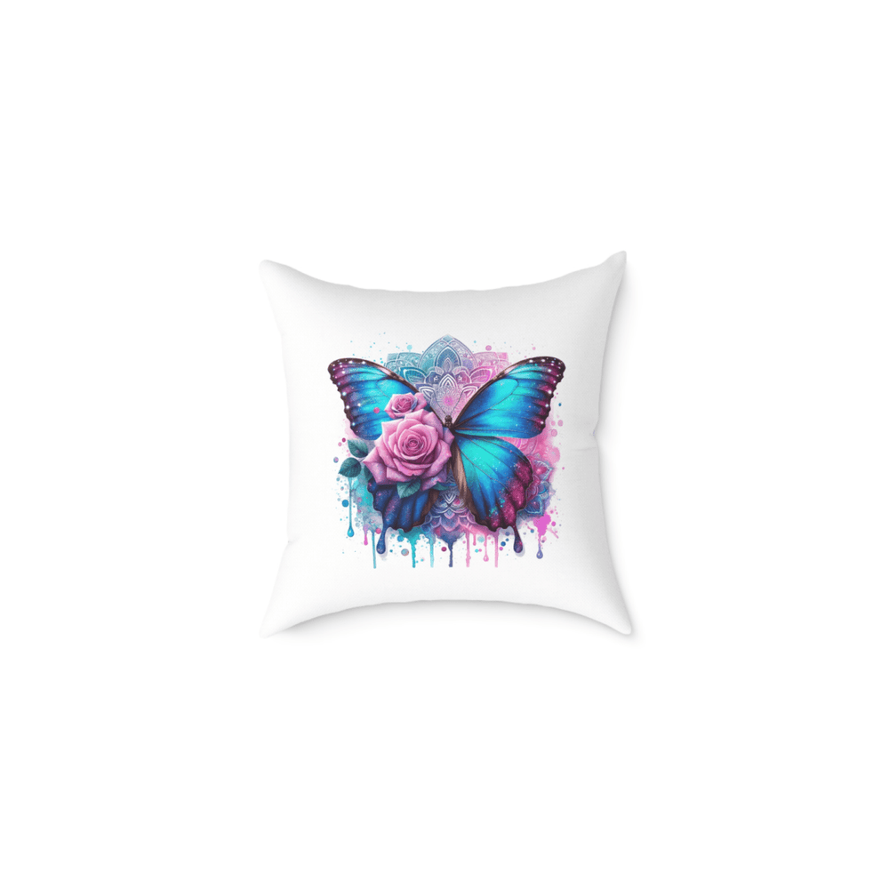 Personalised Any Name Butterfly Design Cushion Printed Birthday Gift - East Coast Gifts