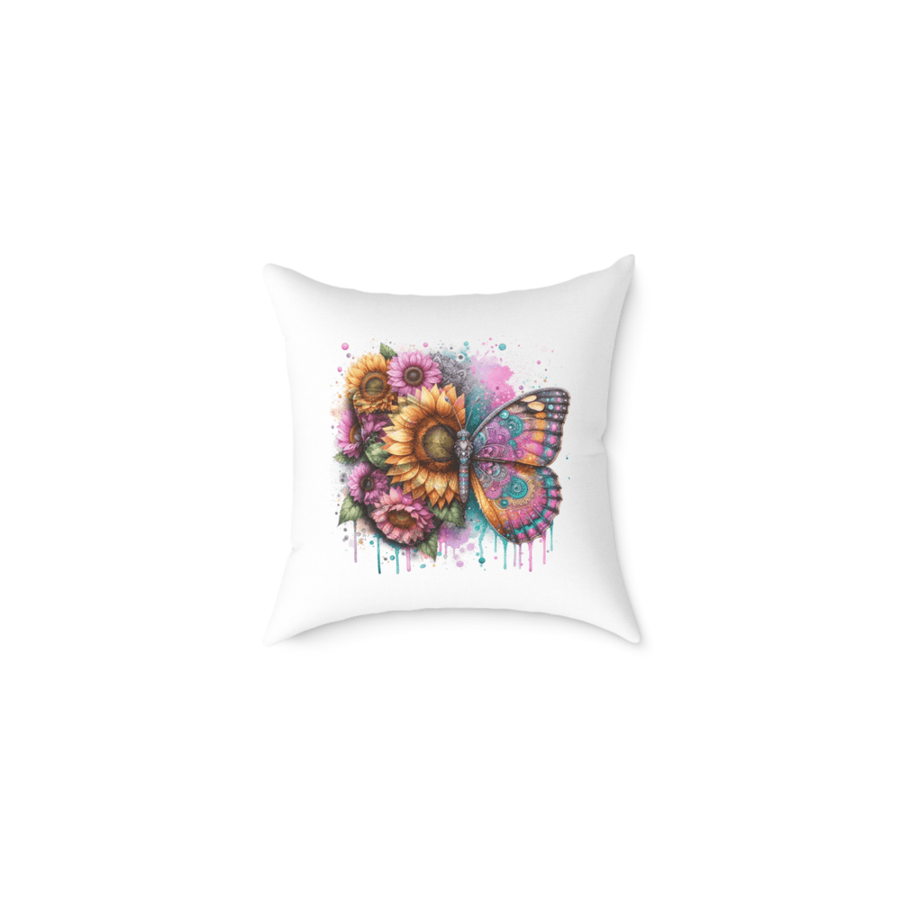 Personalised Any Name Butterfly Design Cushion Printed Birthday Gift - East Coast Gifts