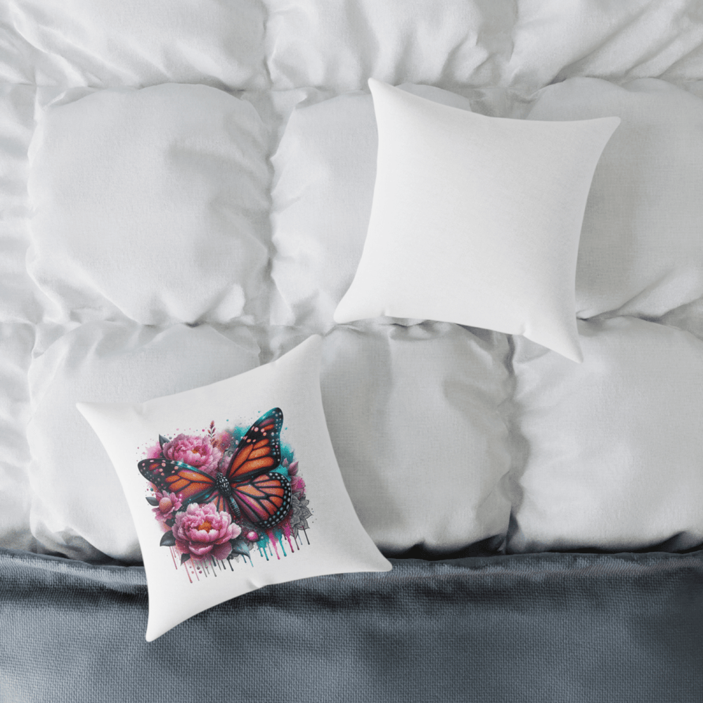 Personalised Any Name Butterfly Design Cushion Printed Birthday Gift - East Coast Gifts