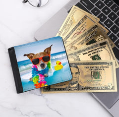 Personalised Gent's Photo Wallet add your Picture & Message Fathers Day Gift - East Coast Gifts
