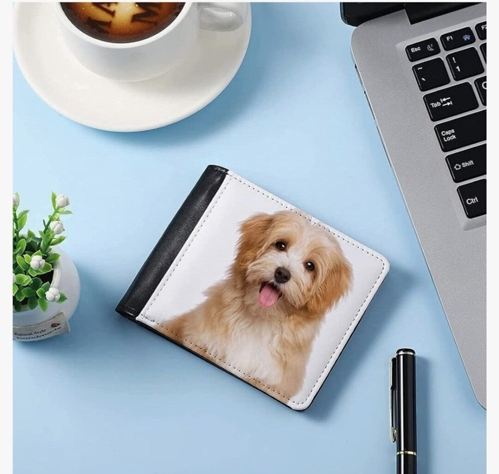 Personalised Gent's Photo Wallet add your Picture & Message Fathers Day Gift - East Coast Gifts