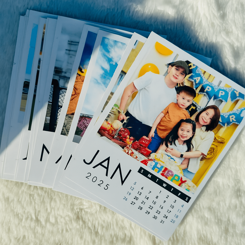 Personalized Photo Calendar Fridge Magnets – Custom Family Set - East Coast Gifts