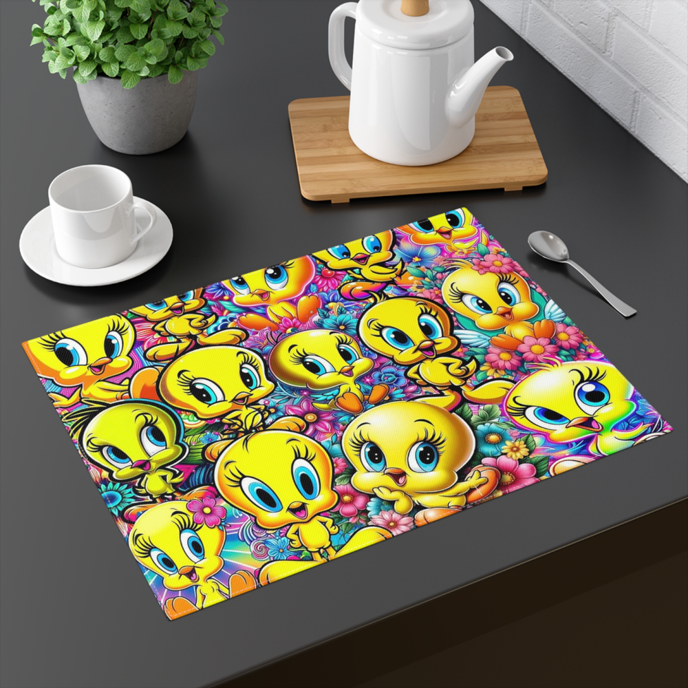 Placemat Easy Wipe Clean MDF Table Place Mat For Kids Children Boys and Girls - East Coast Gifts
