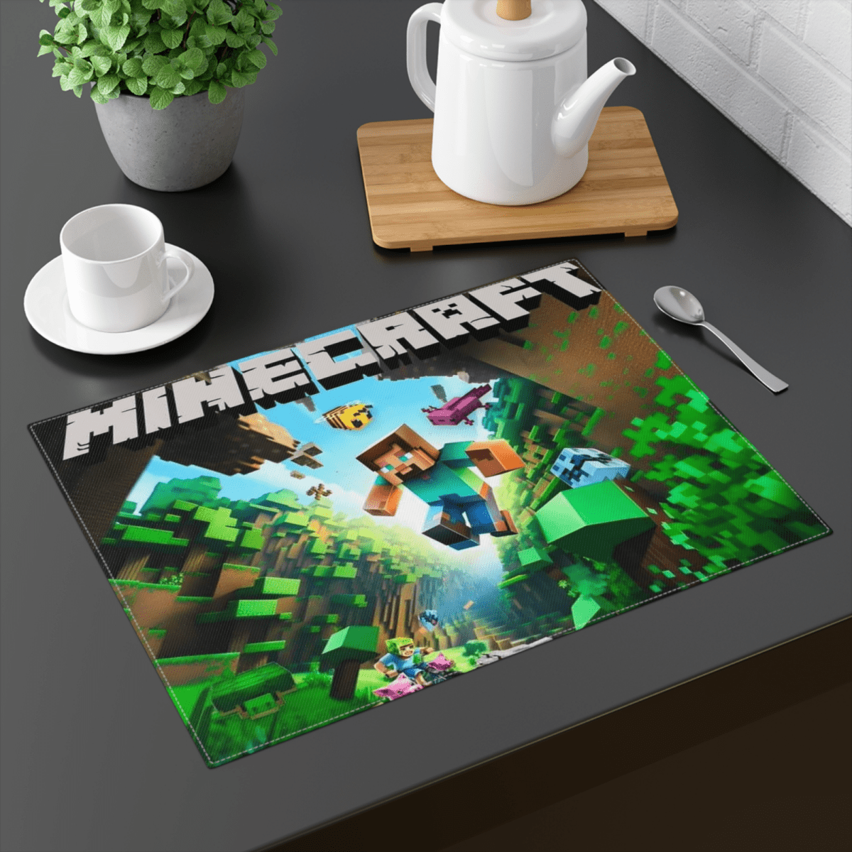 Placemat Easy Wipe Clean MDF Table Place Mat For Kids Children Boys and Girls - East Coast Gifts