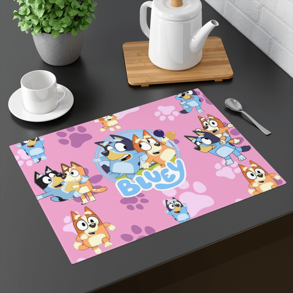 Placemat Easy Wipe Clean MDF Table Place Mat For Kids Children Boys and Girls - East Coast Gifts