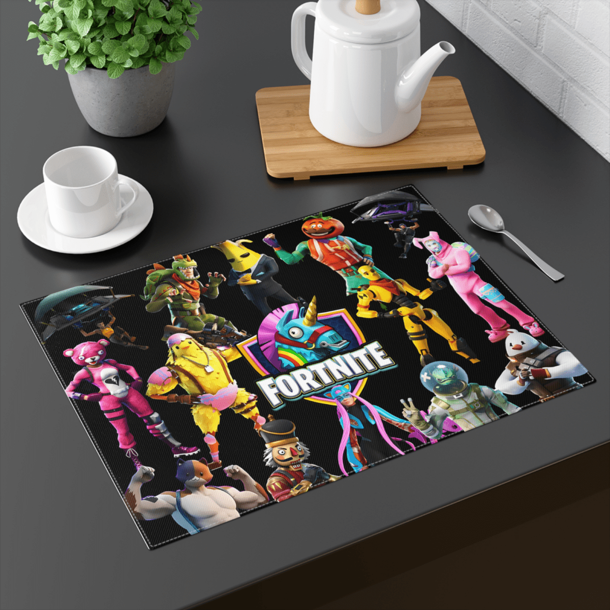Placemat Easy Wipe Clean MDF Table Place Mat For Kids Children Boys and Girls - East Coast Gifts