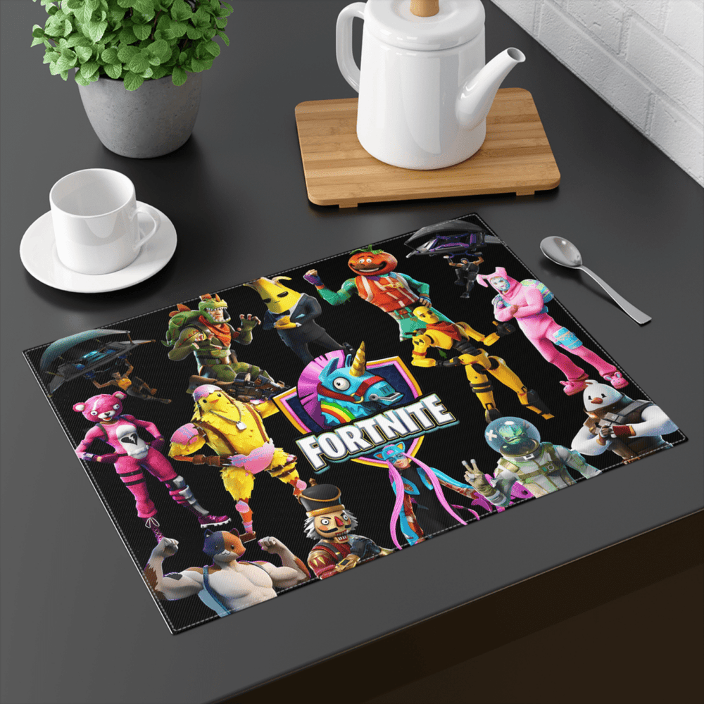 Placemat Easy Wipe Clean MDF Table Place Mat For Kids Children Boys and Girls - East Coast Gifts