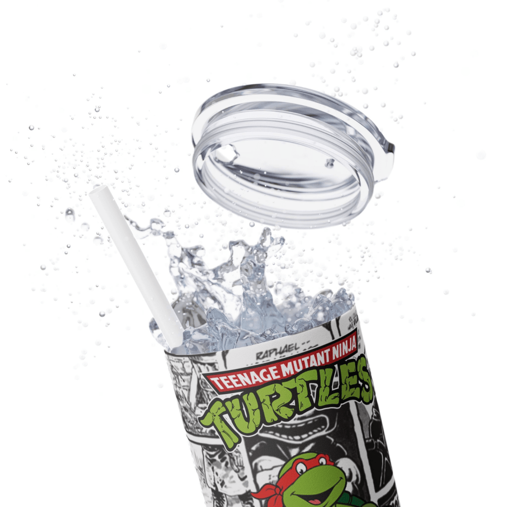Raphael Ninja Turtle Gift – 20oz Travel Tumbler – Cartoon Comic Cup – UK Stock - East Coast Gifts