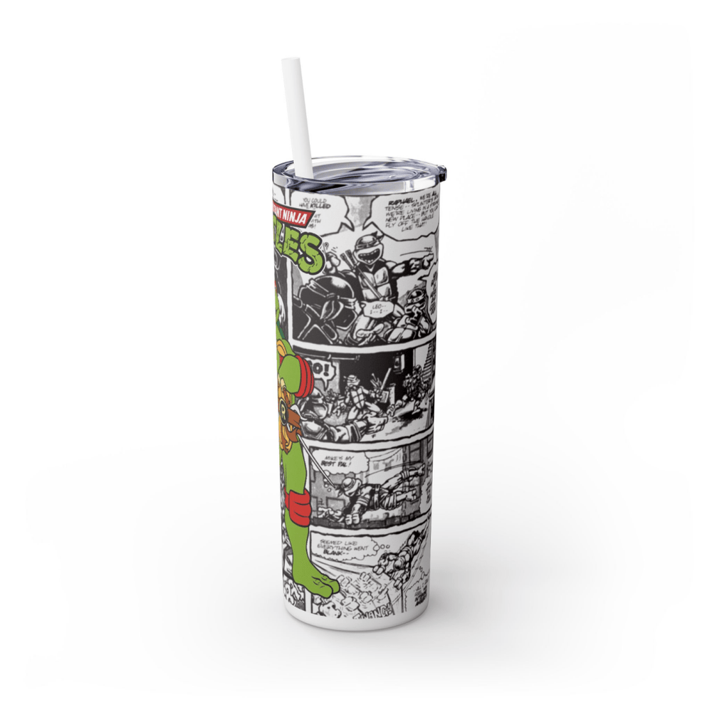 Raphael Ninja Turtle Gift – 20oz Travel Tumbler – Cartoon Comic Cup – UK Stock - East Coast Gifts