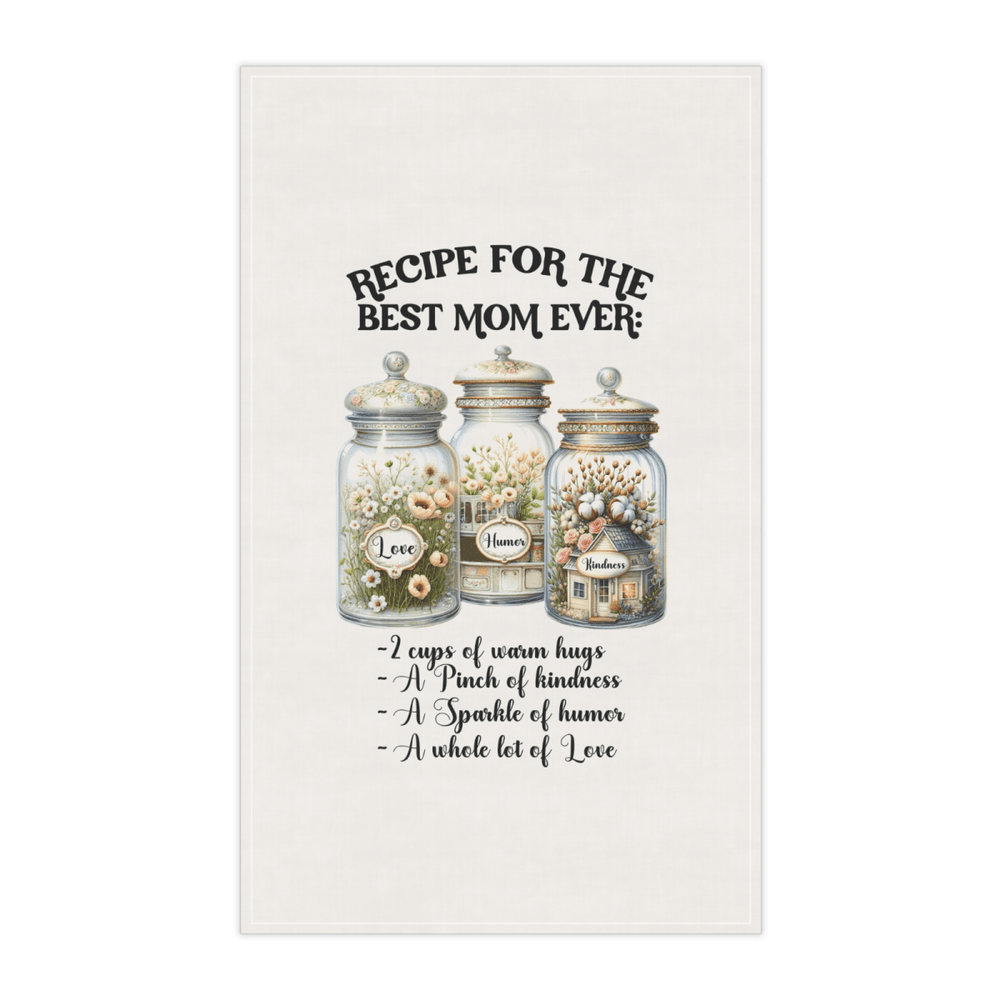 Recipe for the Best Mom Ever Towel Set – 4 Designs of Love, Kindness & Humor - East Coast Gifts