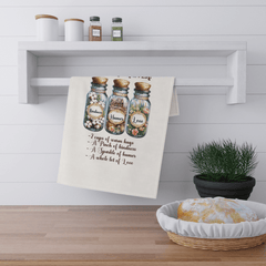 Recipe for the Best Mom Ever Towel Set – 4 Designs of Love, Kindness & Humor - East Coast Gifts