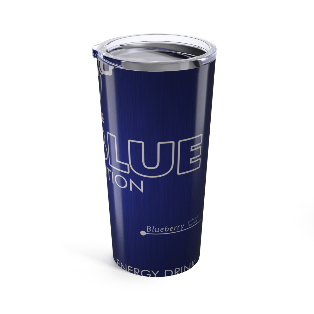 Red Bull Inspired Skinny Tumbler – 20oz Stainless Steel Cup – UK Edition - East Coast Gifts
