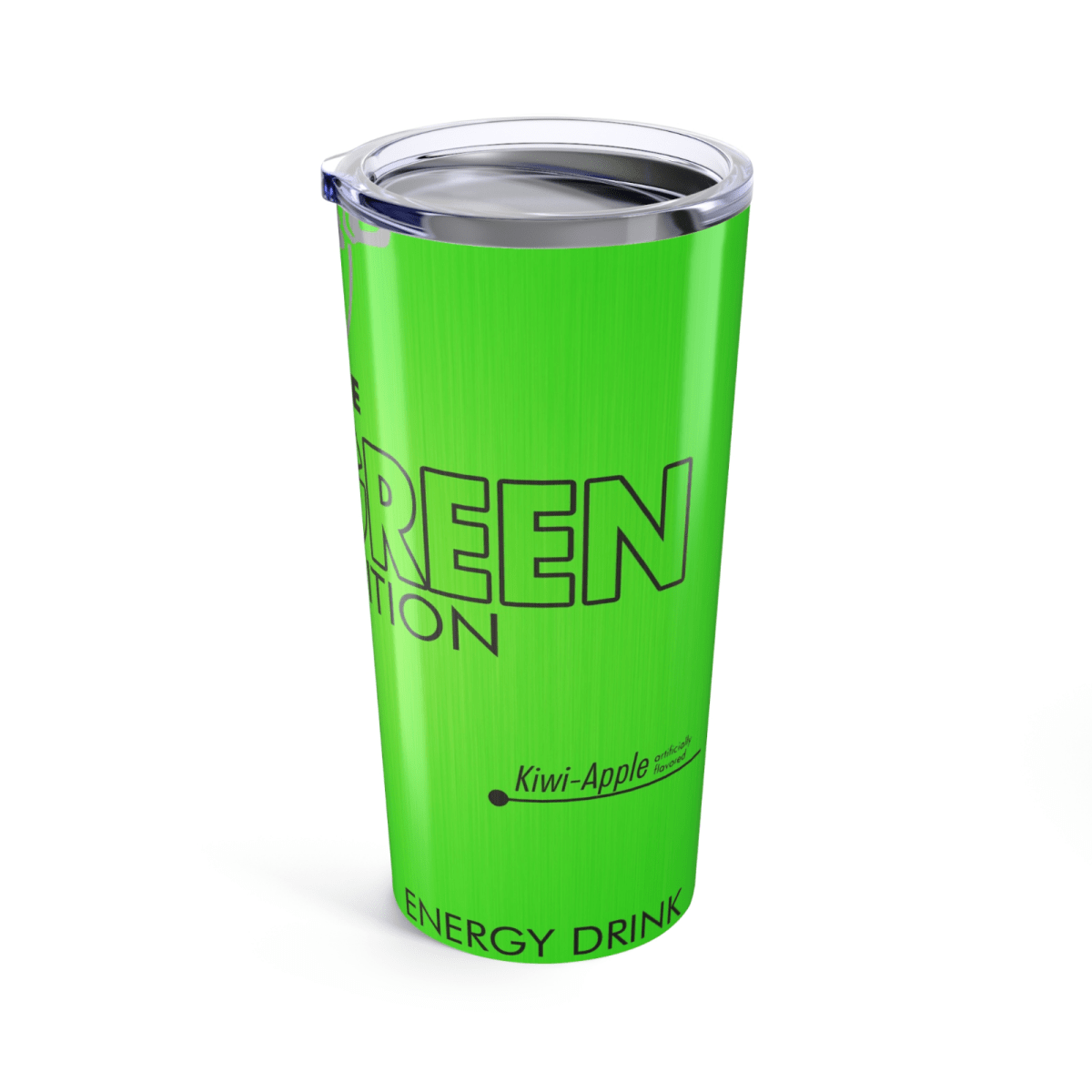 Red Bull Inspired Skinny Tumbler – 20oz Stainless Steel Cup – UK Edition - East Coast Gifts